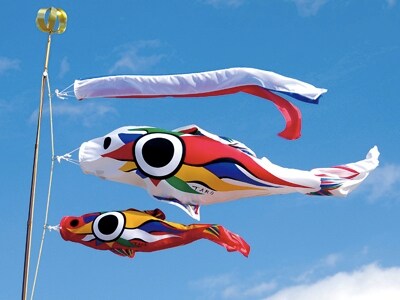 こどもの日は岡本太郎のこいのぼりで初節句 [ベビー用品] All About