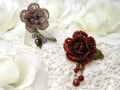 ビーズとワイヤーで花のリングの作り方！手作りアクセサリー