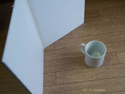 レフ板基本セッティング