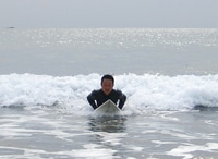 初心者サーフィン「スープに乗る」編