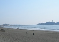 湘南のサーフィンポイント　鵠沼海岸