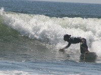 基本サーフィンテクニック　ボトムターン