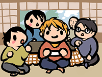 NTTのCMの図