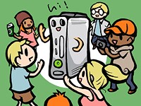 Xbox360とアメリカ人の図