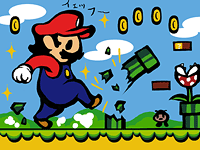Newスーパーマリオブラザーズの図
