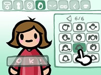 似顔絵チャンネルの図