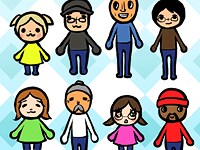 Miiコンテストチャンネルの図
