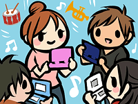 バンブラDXで合奏の図