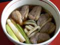 温かいうどんが嬉しい季節です。鴨です!　鴨南蛮うどんを作る