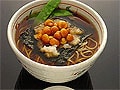 ぷるるんと美味しい、秋の種物。　なめこそばの作り方