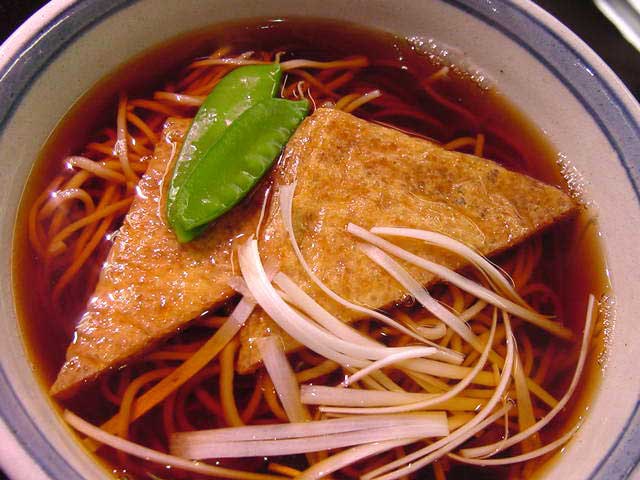 みんなが大好き、きつね蕎麦の作り方　きつねそば