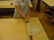 12歳のそば打ち#10●角出し・2