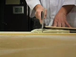 動画：そば切りのコツと包丁の選び方