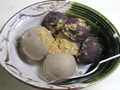 新そばを楽しむ「蕎麦がき善哉」