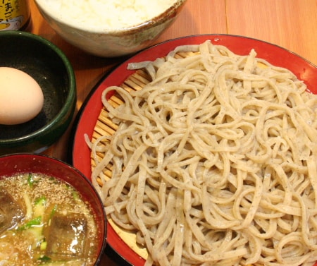「深山」のランチ田舎そばセットは【板橋】