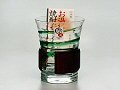 お湯割り焼酎のための和ガラス登場　お湯わり焼酎ぐらす