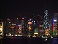 光で彩られる香港「ウィンター・フェスタ」