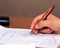 今「ペン回し」がブームです！