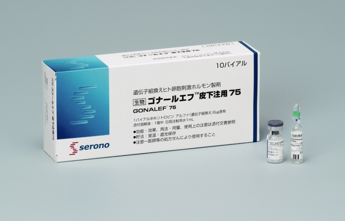 男性不妊治療薬「ゴナールエフ　皮下注用」