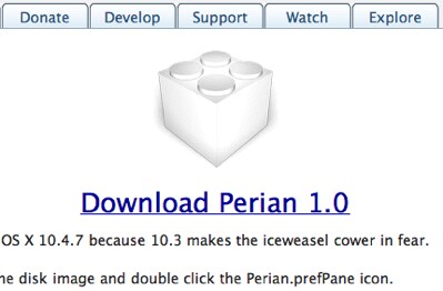 FLVをQuick Time Playerで再生できる「Perian」 [Mac OSの使い方] All About