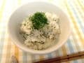 【花粉症の薬膳レシピ】 シソと生姜のはと麦ごはん