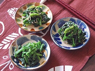 ほうれん草のレシピ……3種のナムルを作ってみよう！