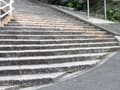階段状の道路