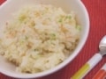 レンジで離乳食！しらすたまごチャーハン