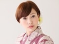 ショート浴衣・ちょい見せうなじではんなり美人