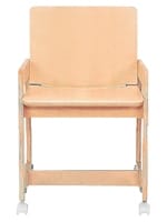 人気の無印良品(MUJI)のブナ材積層合板のデスクチェアーです