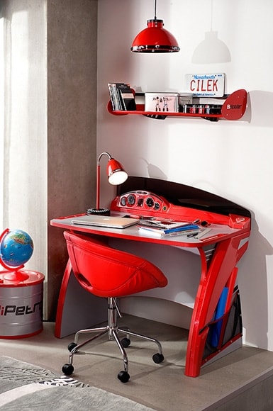 車型キッズ用ベッド CiLEKチレキ レッド SL Racerシリーズ 3/4 CiLEK Odasi（チレキ）の子供部屋 [子供用品] All About