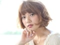 「レトロ」×「ボリュームパーマ」の夏スタイル