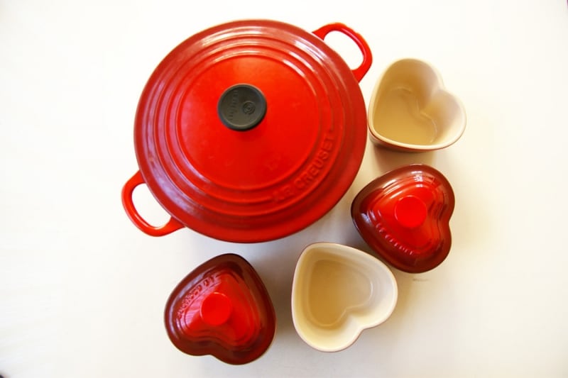 ル・クルーゼのハート型ラムカン・ダムール [簡単スピード料理] All About