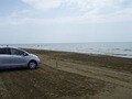 車で走れる砂浜！ 千里浜なぎさドライブウェイ