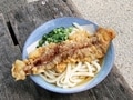 田園風景を見ながら楽しむ、がもううどんの讃岐うどん
