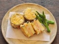 なすのはさみ揚げレシピ……塩でシンプルに食べたい！
