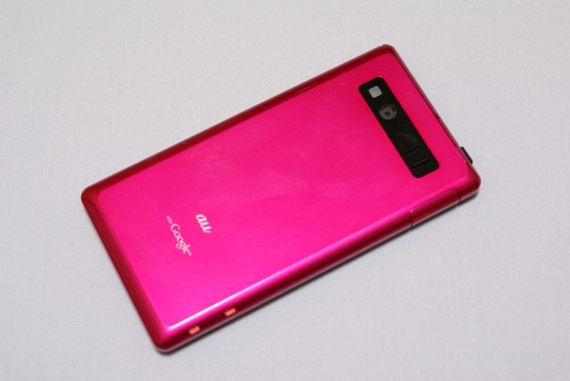 値下げ】AU AQUOS PHONE①ブルー (SHL22)(送料込)