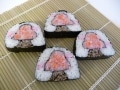 桜の木のデコ巻きずし