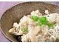 しらすとキノコの炊き込みご飯