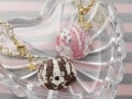 パテで作るアイスクリームのバッグチャーム