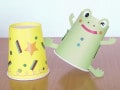 紙コップのカエルの作り方！遊び方やワンポイントアドバイスまで