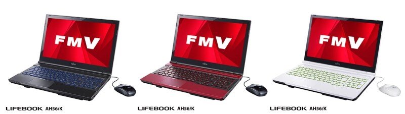 富士通 LIFEBOOK AH56/K Core i5 タッチパネル オフィス 今までに発表した主な製品（ノートブックPC LIFEBOOK（ライフブック