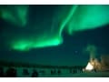 幻想的なオーロラが見られる「イエローナイフ」