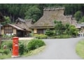 京都府の美山 萱葺きの里