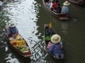 タイ名物！水上マーケットの活気を感じるツアー