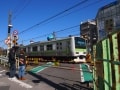 山手線(外回り)を歩く　駒込駅～西日暮里駅