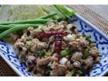 ハーブたっぷりラープレシピ！豚肉のスパイシー和え