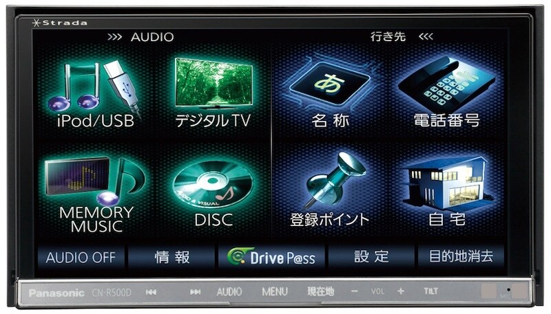 パナソニック　ストラーダ　CN-R500D カーナビ　Strada 動作確認済み 800__CN-R500D.jpeg