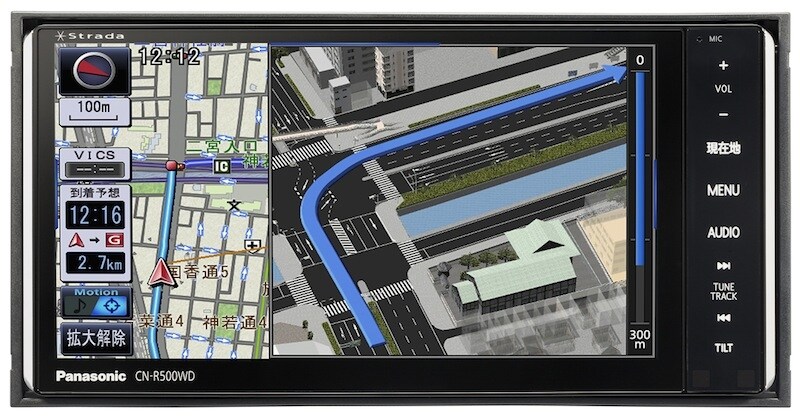 スマホ感覚で操作ができる！ ストラーダRシリーズ [カーナビ