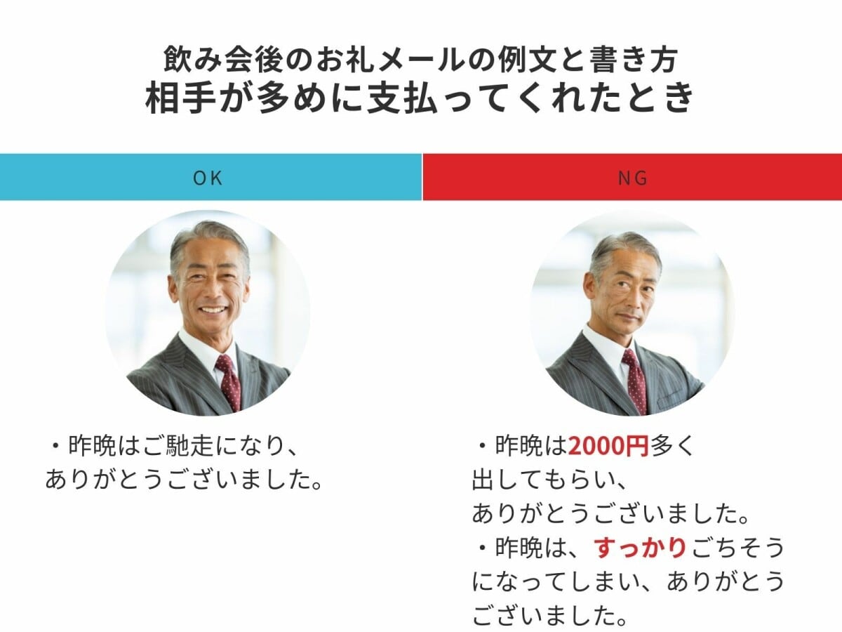 飲み 会 お礼 メール